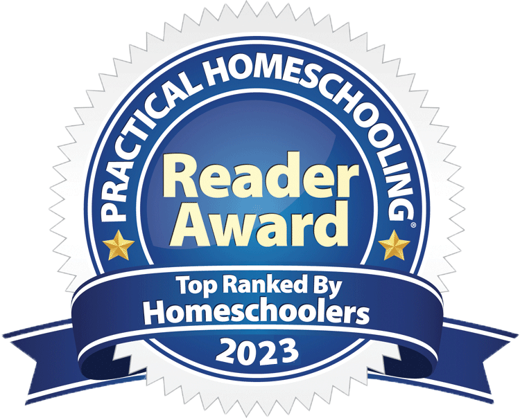 First Place 2023 Practical Homeschooling Reader Award award