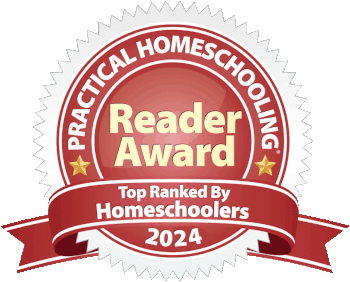 Second Place 2024 Practical Homeschooling Reader Award award