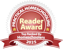 Second Place 2025 Practical Homeschooling Reader Award, Elementary Math category award